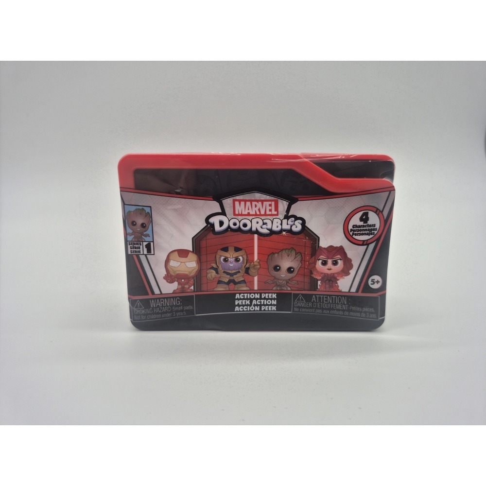 Marvel Doorables Action Peek, 1.5 Inch Collectible Toy, 1 Blind Box